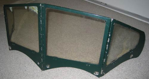 Windshield Frame With Original Paint Color (Source: David Pitcairn)